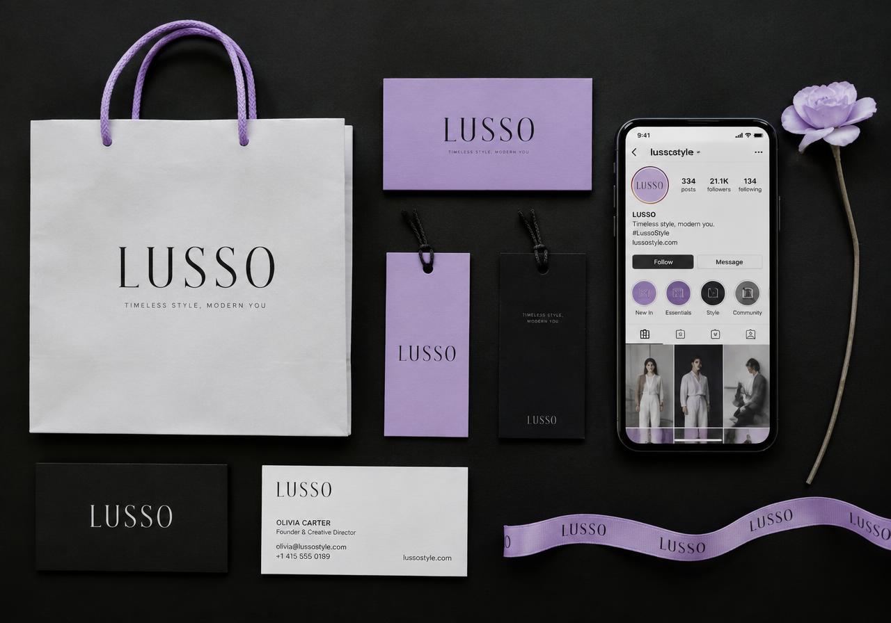 Contemporary Fashion Brand — Brand Identity Concept by Graphics by Nay
